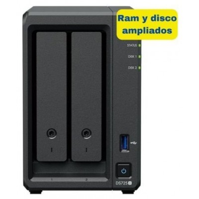 NAS SYNOLOGY DS725 PLUS 8GB 8TB NAS SYNOLOGY DS725 PLUS 8GB 8TB